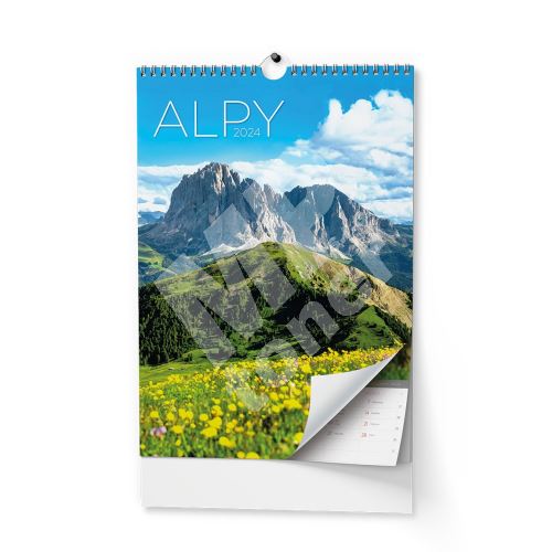 Nástěnný kalendář - Alpy - A3 1