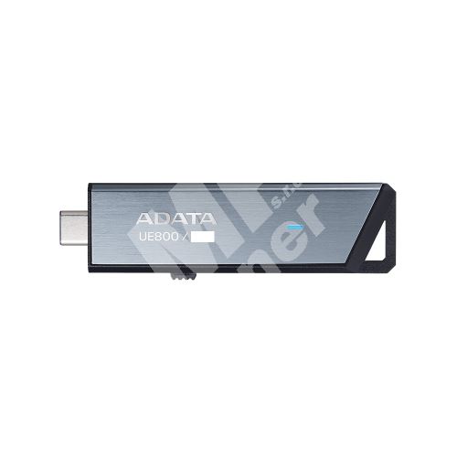 1TB ADATA UE800, USB flash disk 3.2, USB-C, stříbrná 1