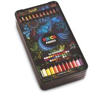 Uni Posca sada olejových pastelek,36 ks, mix barev 2 (1)