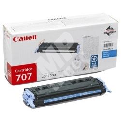 Toner Canon CRG-707C, modrá originál 1