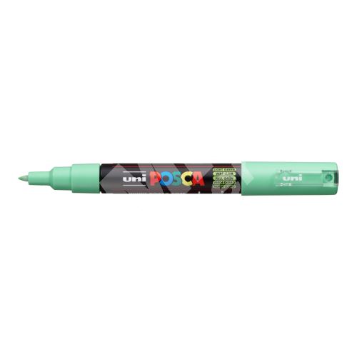 Uni Posca PC-1M akrylový popisovač, 0,7 mm, světle zelený 1