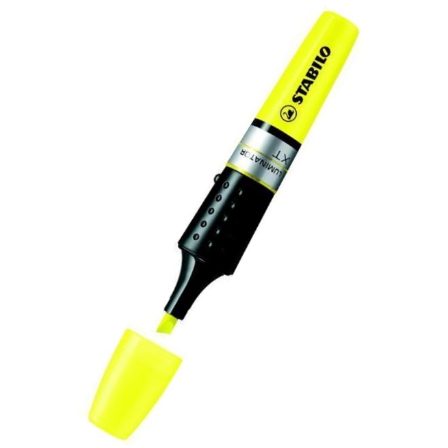 Zvýrazňovač STABILO Luminator, žlutá, 2-5 mm