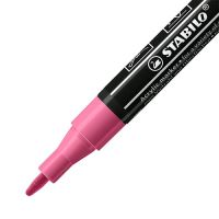 STABILO FREE Acrylic akrylový popisovač T100 Kulatý hrot 1-2 mm - růžový 2 (1)
