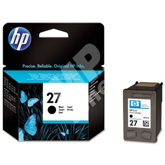 Cartridge HP C8727AE, black, No. 27, originál 1