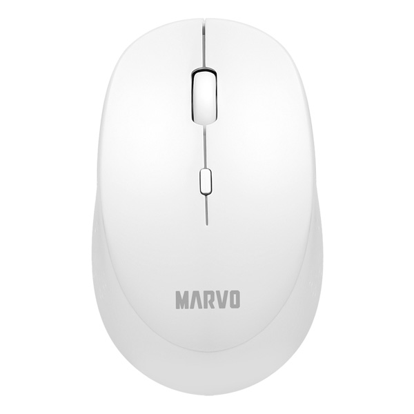 Myš Marvo WM103WH, 1600DPI, 2.4 [GHz], optika, 4tl., bezdrátová, bílá