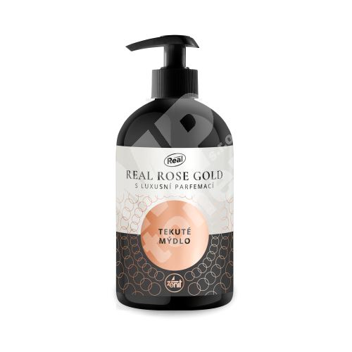 Tekuté mýdlo Real Rose Gold, s luxusní parfemací, 500ml 1