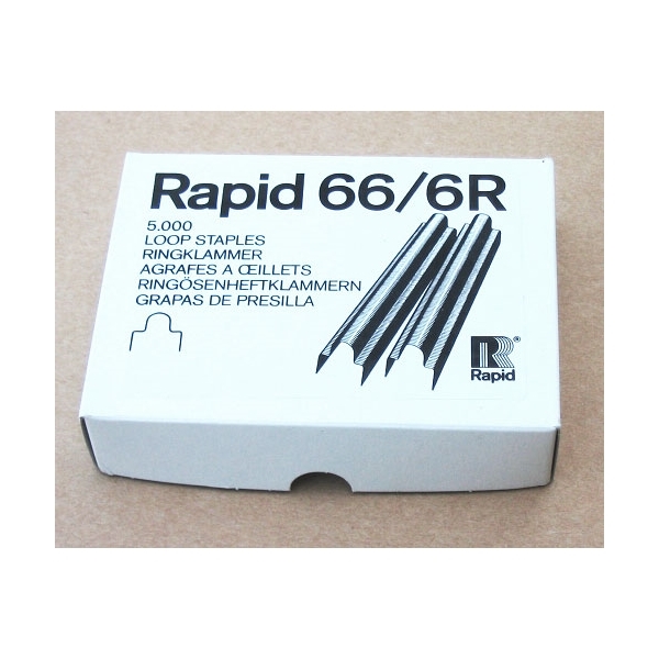 Spony Rapid 66/6 R, 5000ks, drátky