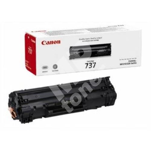Toner Canon CRG-737, 9435B002, black, originál 1