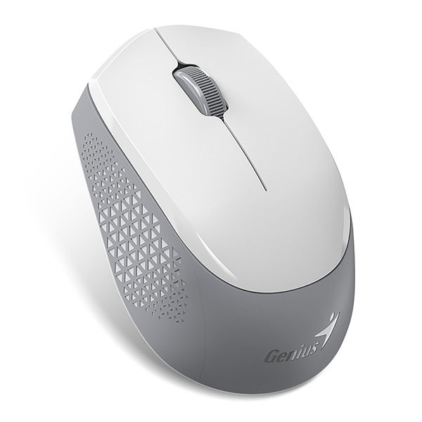 Myš Genius NX-8000S BT, 1200DPI, Bluetooth, optická, 3tl., bezdrátová, bílo-šedá