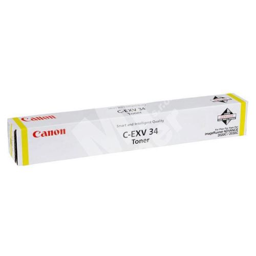 Toner Canon CEXV34Y, 3785B002,yellow,  originál 1