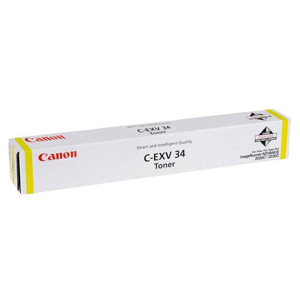 Toner Canon CEXV34Y, iR-C2020/2030, yellow, 3785B002, originál