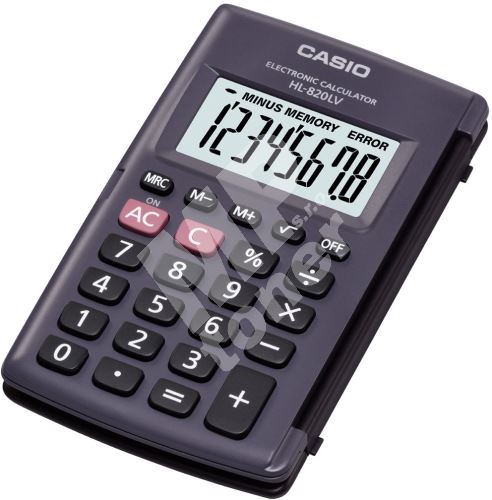 Kalkulačka Casio HL 820 LV černá 1