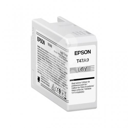 Inkoustová cartridge Epson C13T47A900, SC-P900, light gray, originál 1