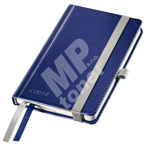Zápisník Leitz STYLE A6, tvrdé desky, linkovaný, titanově modrý 1
