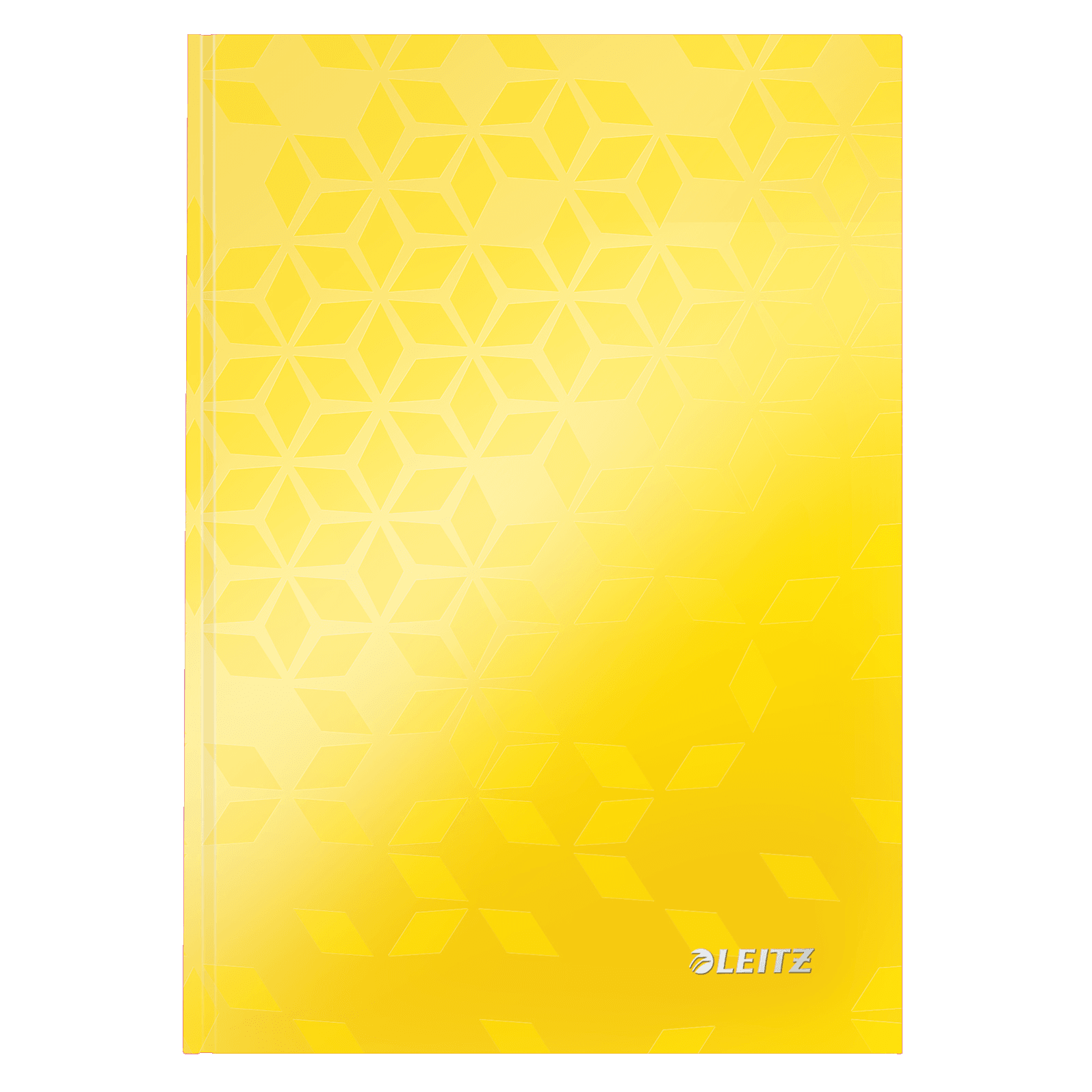 Zápisník A5 Leitz WOW, linkovaný, žlutý