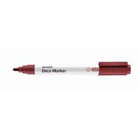 Popisovač Monami Deco Marker 460, hrot 2 mm, metallic red
