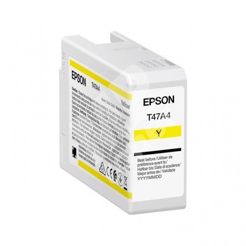 Inkoustová cartridge Epson C13T47A400, SC-P900, yellow, originál 1