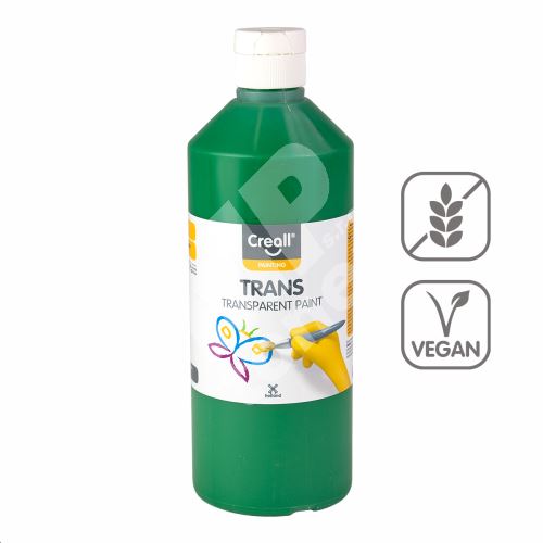 Transparentní barva Creall Trans, zelená, 500ml 1
