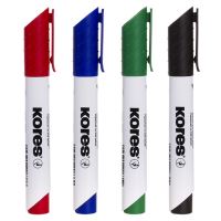 Kores K-Marker popisovač na bílé tabule a flipcharty, zkosený hrot 3-5 mm, červený 2 (1)