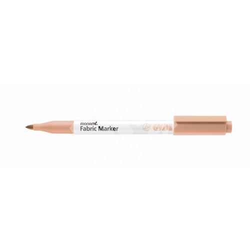 Popisovač na textil Monami Fabric Marker 470, pale orange 1
