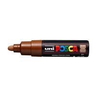 Akrylový popisovač Uni Posca PC-7M, 4,5-5,5 mm, hnědý