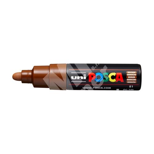 Uni Posca PC-7M akrylový popisovač, 4,5-5,5 mm, hnědý 1