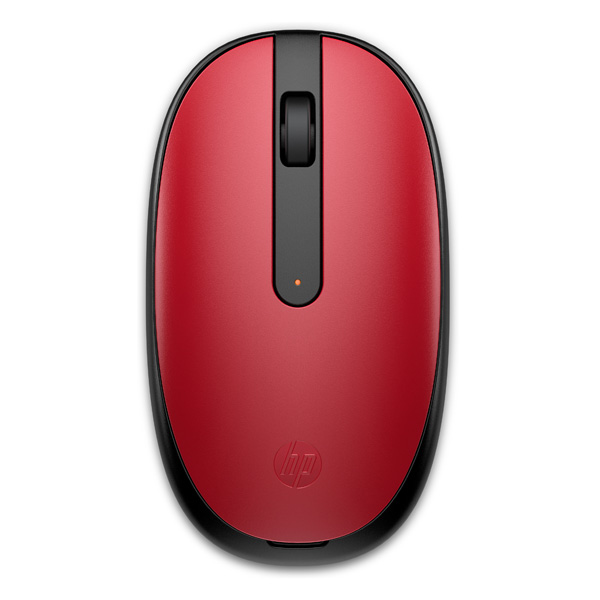 Myš HP 240, 1600DPI, Bluetooth, optická, 3tl., bezdrátová, červená