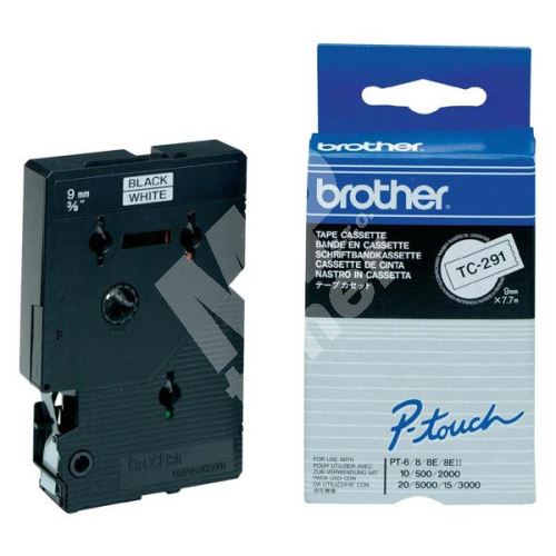 Páska Brother TC-291 9mm 1