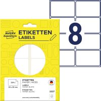 Samolepící etikety 54 x 35 mm, 224 ks etiket v bal. 3337