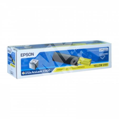 Toner Epson C13S050191, yellow, originál 2
