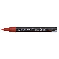 Donau D-oil lakový popisovač, 2,8 mm, červený 1 (1)