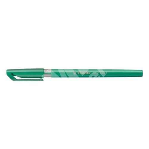 Kuličkové pero Stabilo Excel, 0,38mm, s uzávěrem, zelené 1