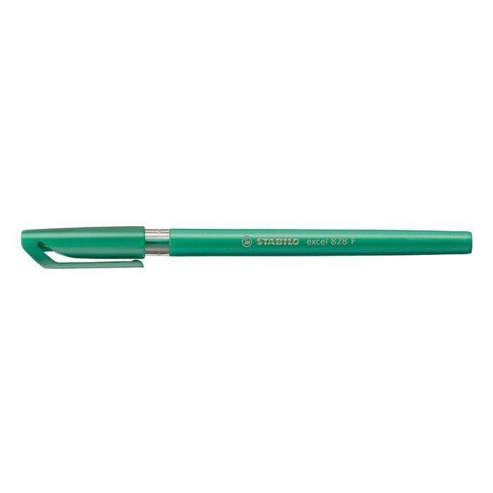 Kuličkové pero Stabilo Excel, 0,38mm, s uzávěrem, zelené