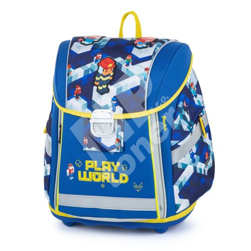 Školní batoh Premium Light Playworld, modrý 1