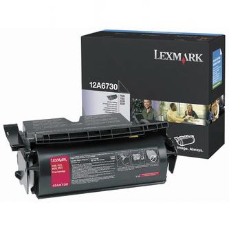 Toner Lexmark T520, T522, X520, X522s, černá, 12A6730, originál