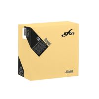 Papírové ubrousky INFIBRA Royal 4vrstvy 40x40cm champagne, 50ks