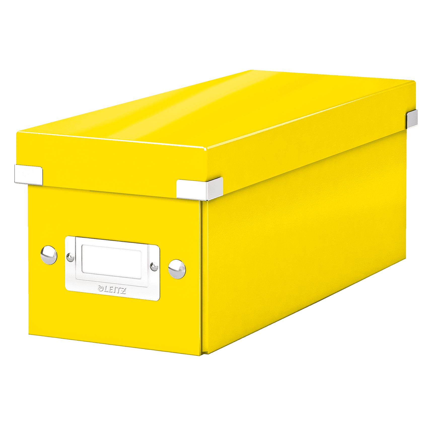 Archivační krabice na CD Leitz Click-N-Store WOW, žlutá
