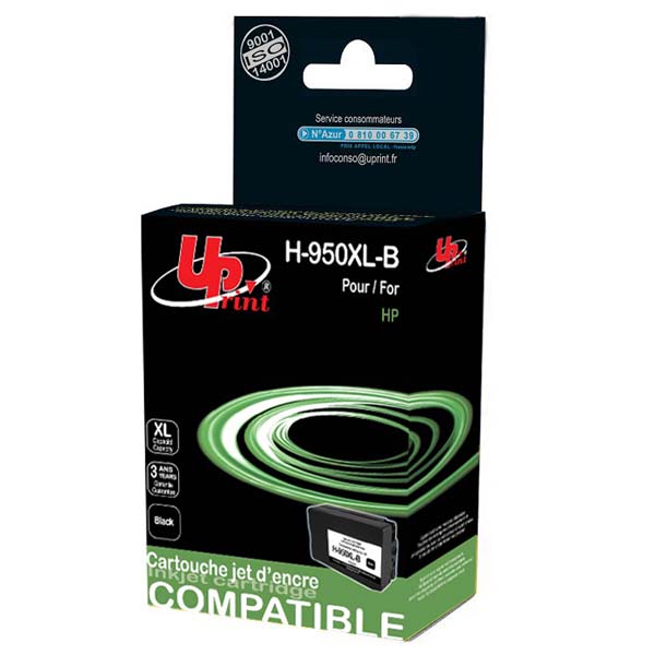 Kompatibilní cartridge HP CN045AE, black, No.950XL, UPrint