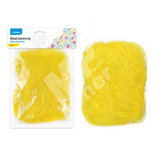 Sisal žlutý 30g LUMA 1