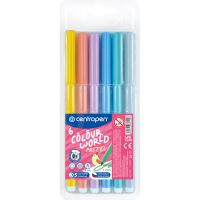 Fixy Centropen 7550/6 Colour World Pastel, 6 barev