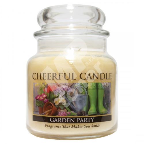 Cheerful Candle Vonná svíčka ve skle Zahradní Slavnost - Garden Party, 16oz 1