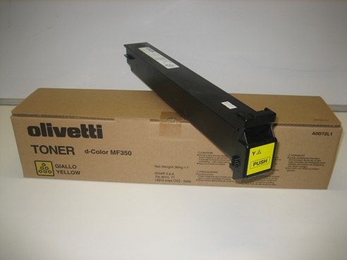 Toner Olivetti D-COLOR MF 350, yellow, B0732, originál