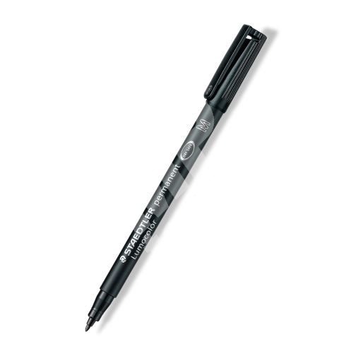 Staedtler Lumocolor 317 M, permanentní popisovač, černá, 1 mm, OHP 1