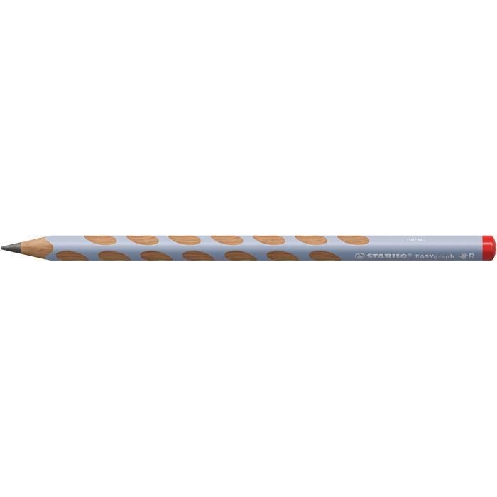 Grafitová tužka Stabilo Easygraph, pastelová modrá, trojhranná, pro praváky, HB