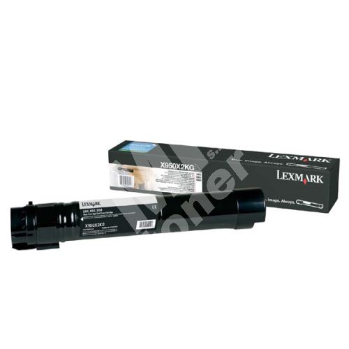 Toner Lexmark X950X2KG, originál 1