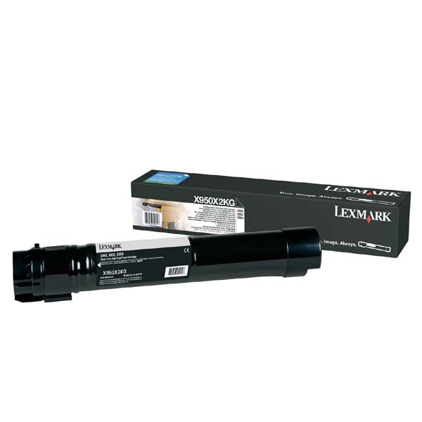 Toner Lexmark X950X2KG, X950, X952, X954, black, extra high capacity, originál