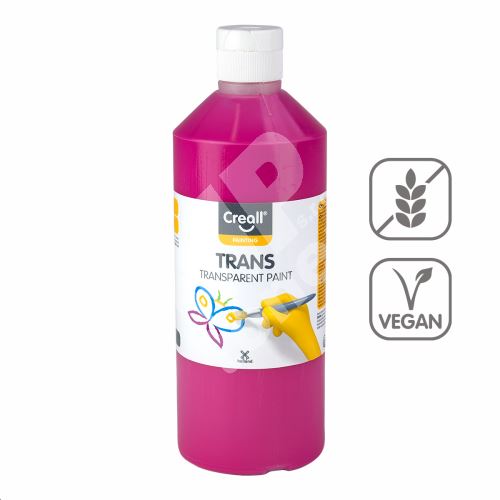 Transparentní barva Creall Trans, růžová, 500ml 1