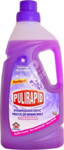 Pulirapid Lavanda hygienizující čistič pro celou domácnost s alkoholem 1 l 1
