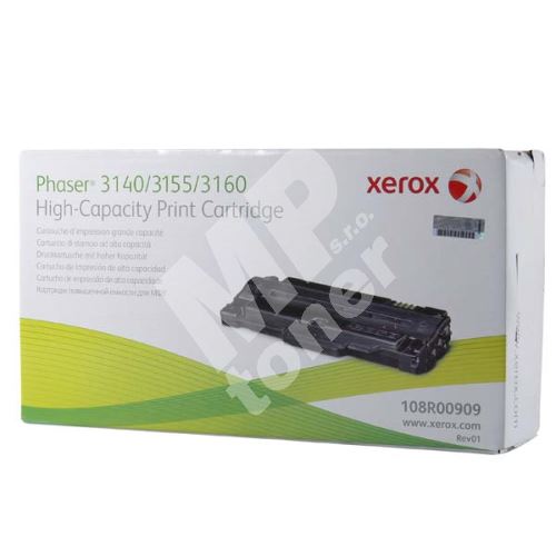 Toner Xerox 108R00909, black, originál 1