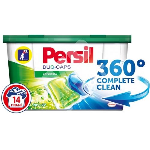 Persil 360° Complete Clean Universal Duo-Caps gelové kapsle na bílé a dokonale čisté 1
